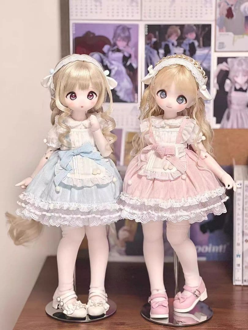 AX713 bjd 1/4 ドール 衣装  洋服  5点セット ハンドメイド