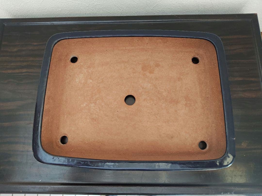 陶器製 盆栽鉢 山房鳳舟　落款あり