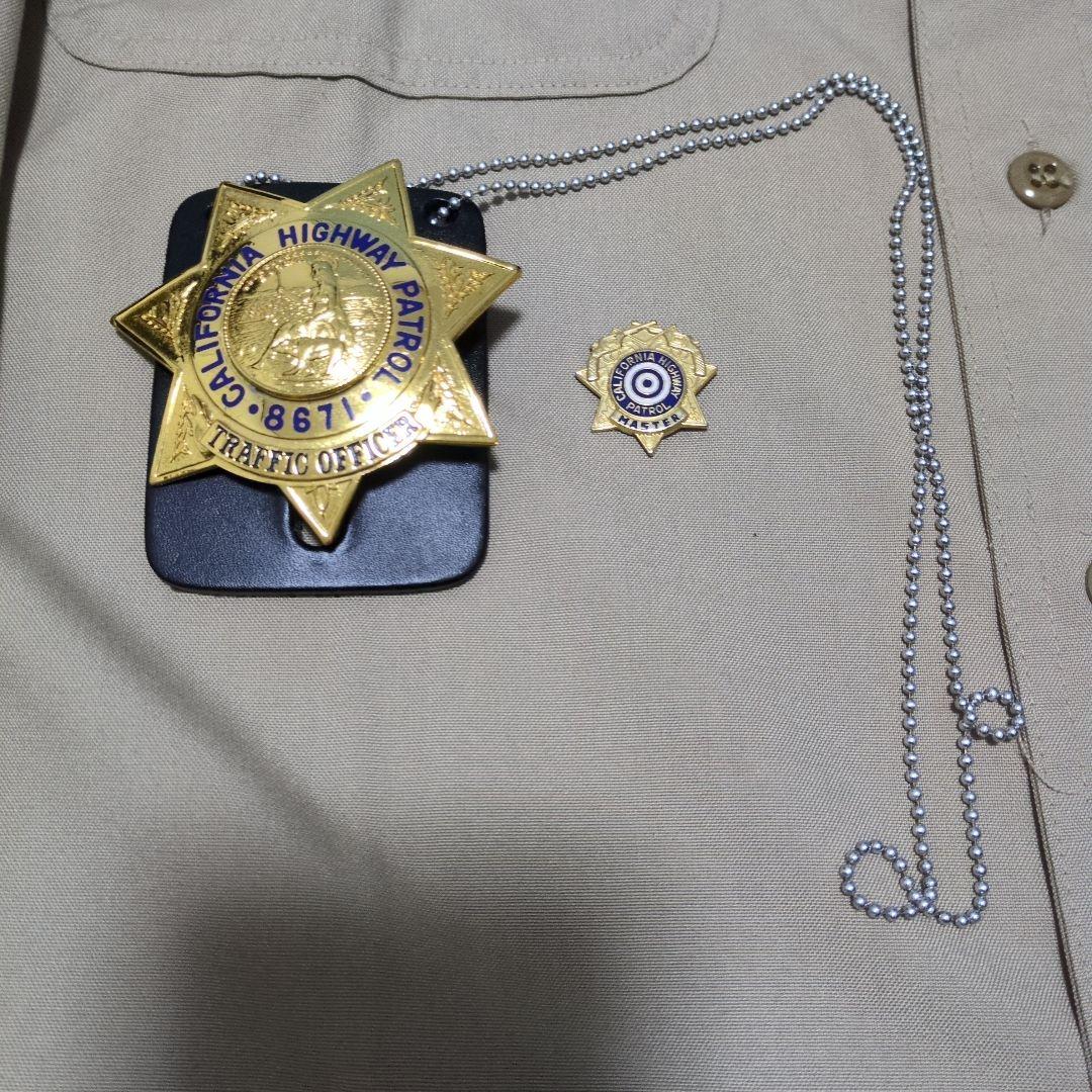 CHP カリフォルニアハイウェイパトロール シャツ 白バイ野郎 ジョン＆パンチ