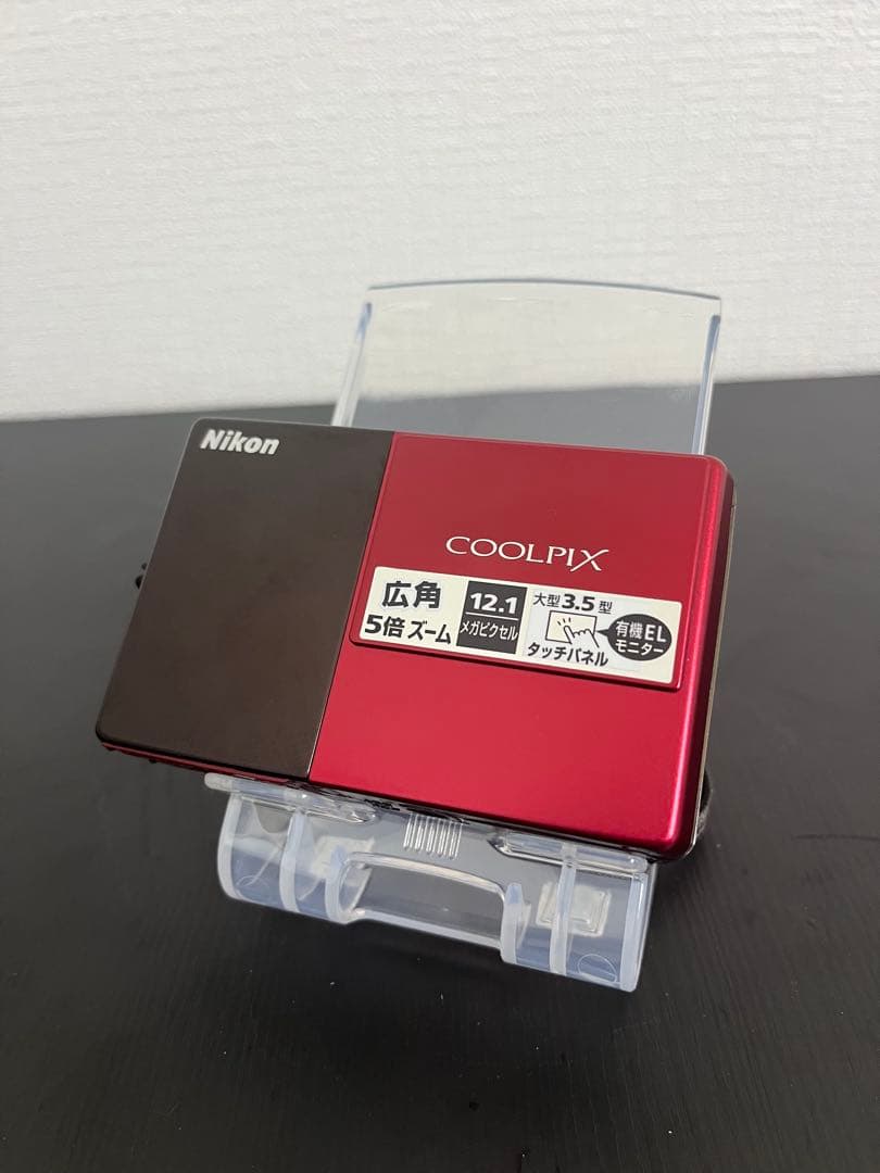 Nikon COOLPIX S70 レッド 動作確認済み