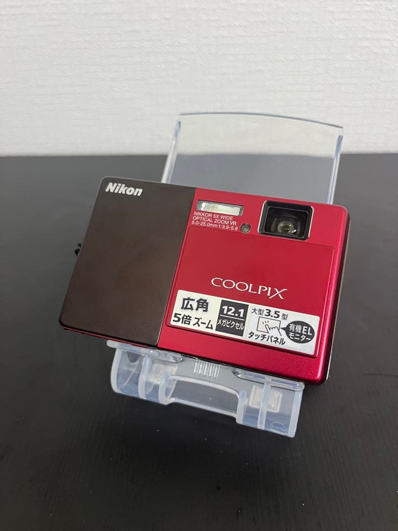 Nikon COOLPIX S70 レッド 動作確認済み