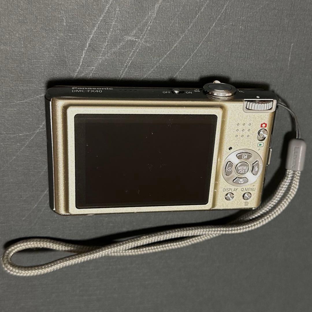 Panasonic LUMIX DMC-FX40 ゴールド