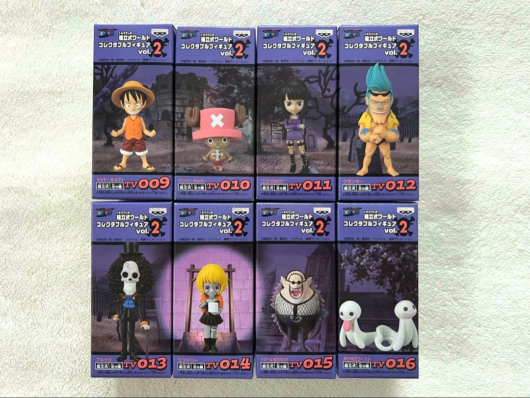 [未開封]ワンピース WCF スリラーバーク編 vol.2 & 3 全16品