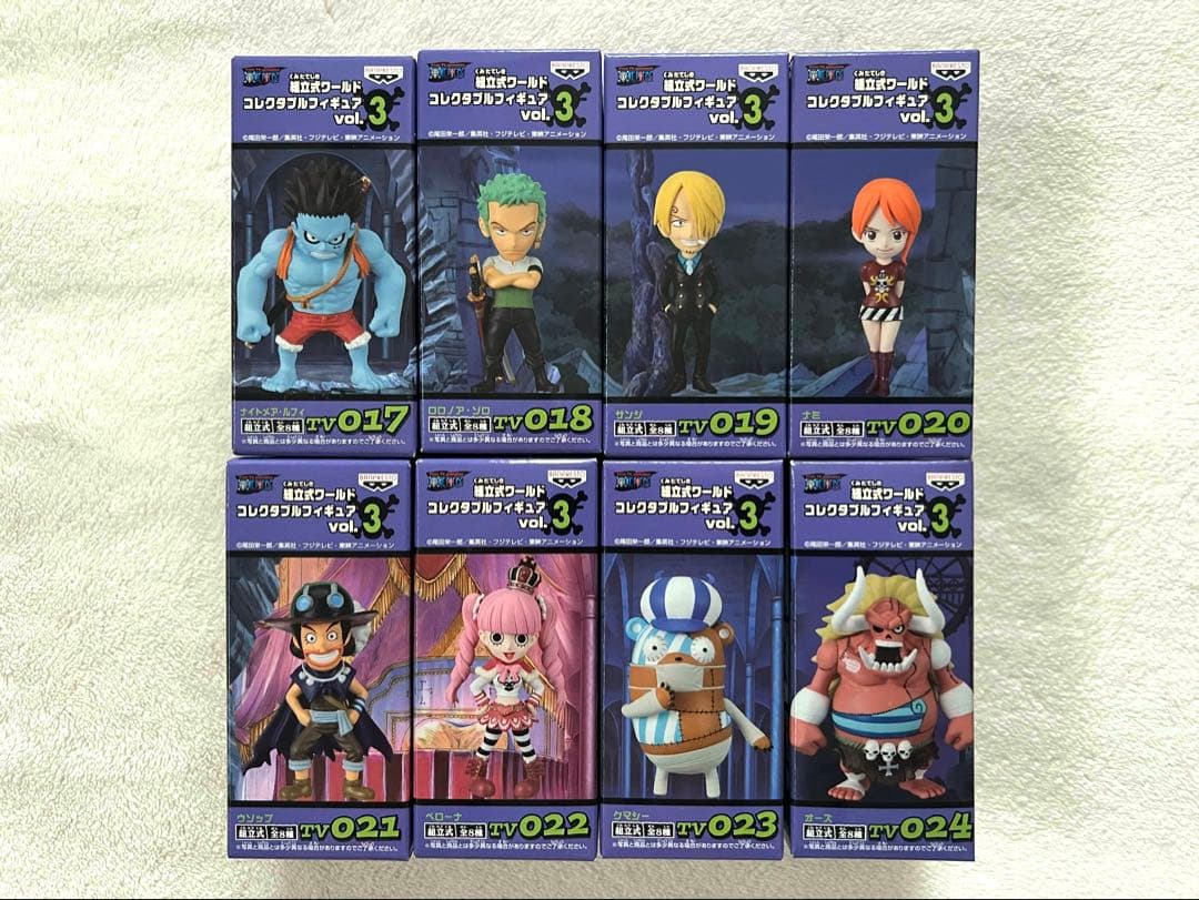 [未開封]ワンピース WCF スリラーバーク編 vol.2 & 3 全16品