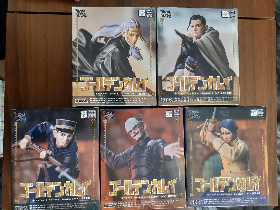 ゴールデンカムイ フィギュアセット（5体セット）