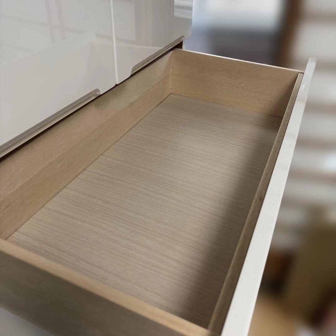 【3/24まで】ホワイトチェスト 10引き出し