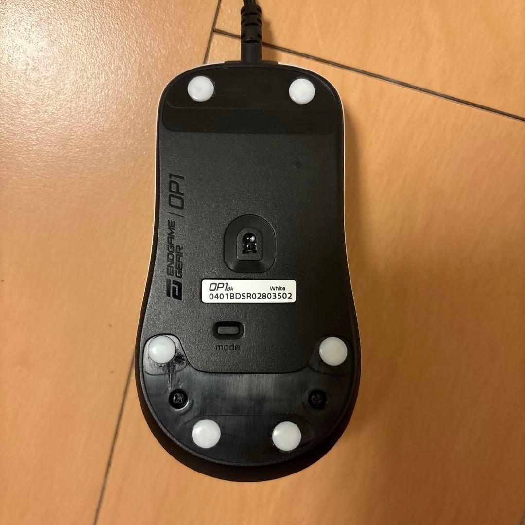 マウス・トラックボール Endgamegear op1 8k WHITE