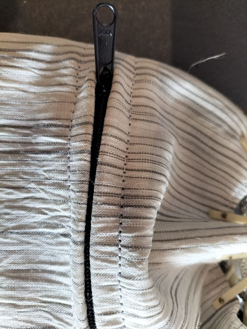 新品未使用信玄袋『小千谷縮』加藤萬謹製