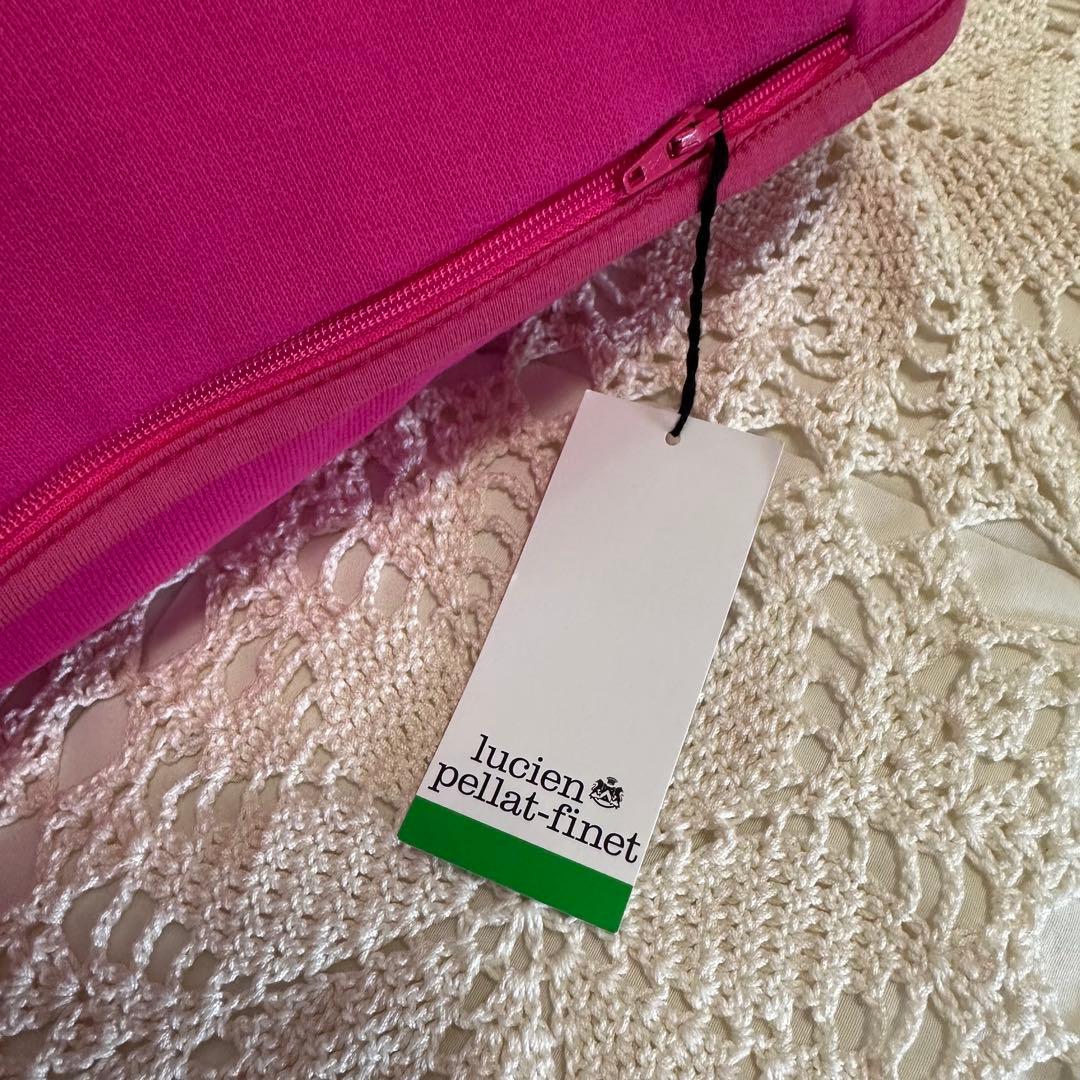 新品タグ付き☆ルシアンペラフィネ☆クッション☆ピンク☆コットン100%