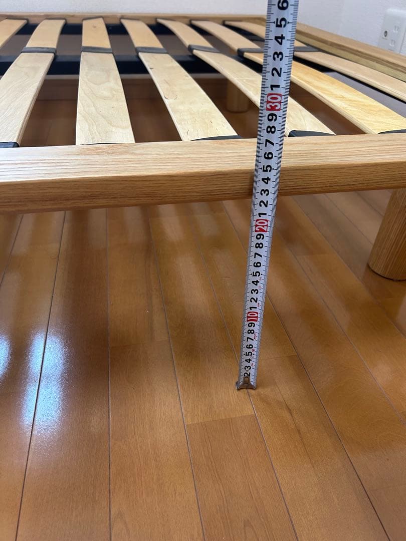 無印良品　スノコセミダブルベッドフレーム