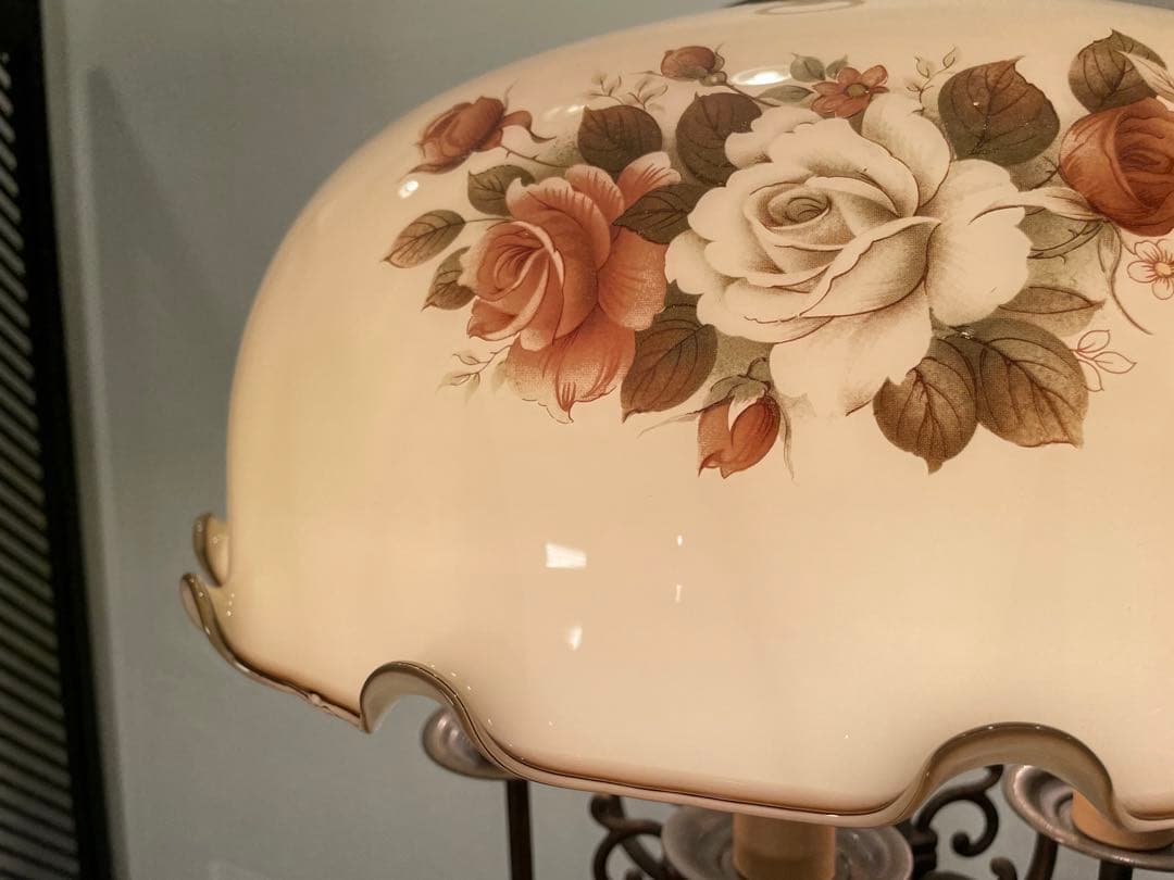 エレガント♪ イタリア製 ヴィンテージ フロアスタンド キャンドル ライト