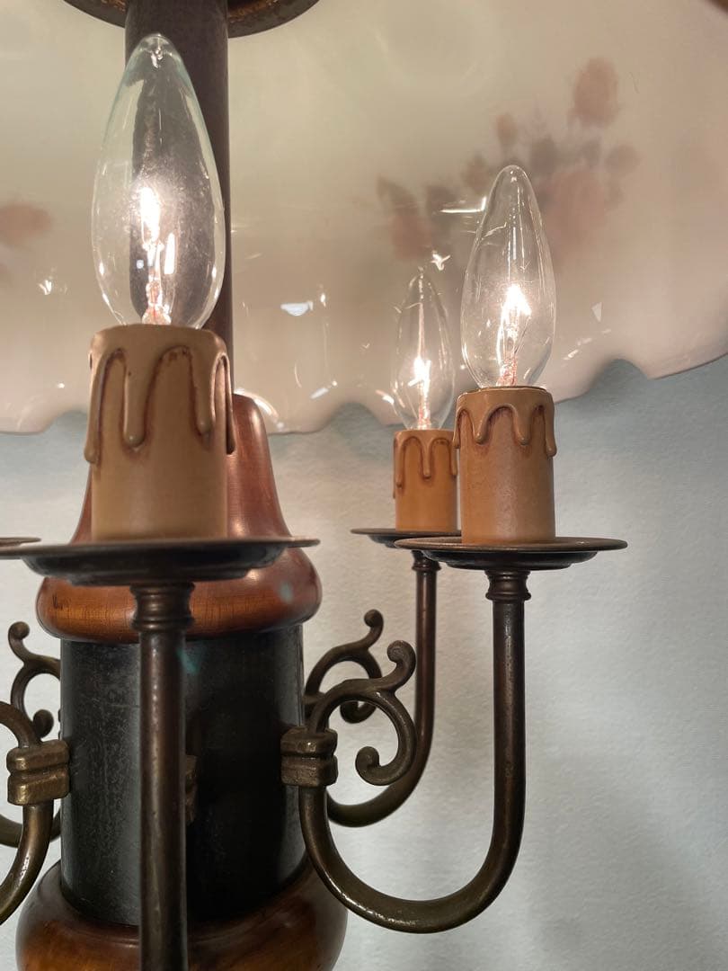 エレガント♪ イタリア製 ヴィンテージ フロアスタンド キャンドル ライト