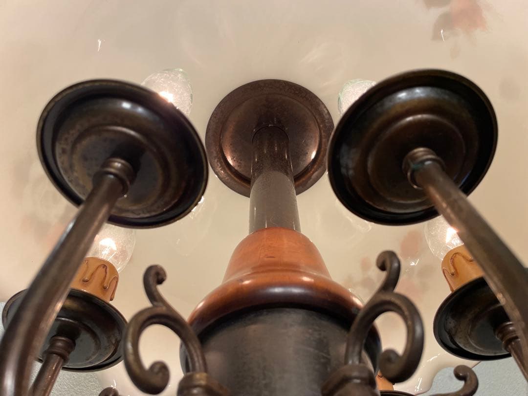 エレガント♪ イタリア製 ヴィンテージ フロアスタンド キャンドル ライト