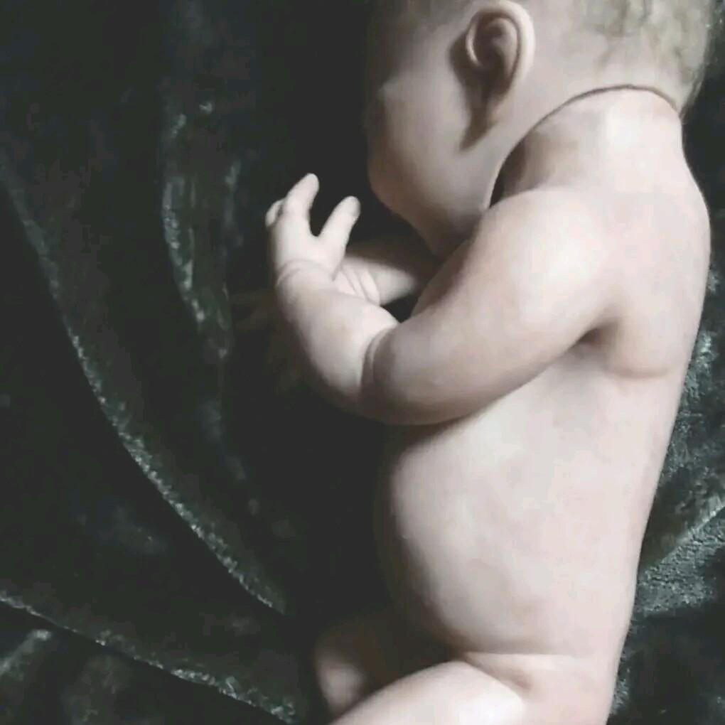 家族の一員に❗追加画像❤健やかに眠る存在感❤肌感が人肌のようなリボーンドール