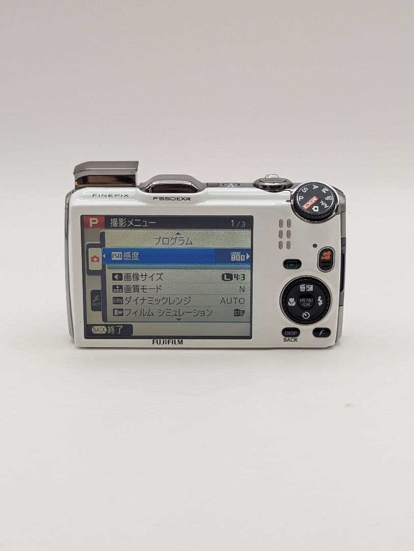 FUJIFILM FinePix F550 EXR ホワイト