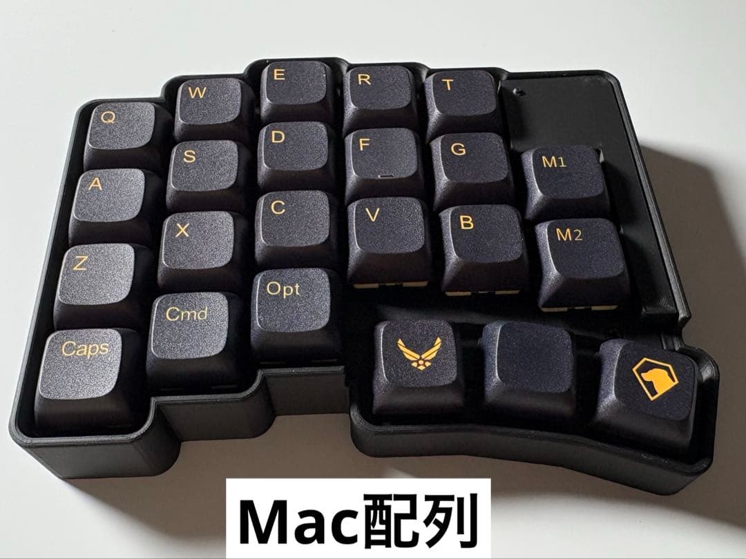 たかぽ BT無線keyball39 書斎モデル ロープロ+刻印キー