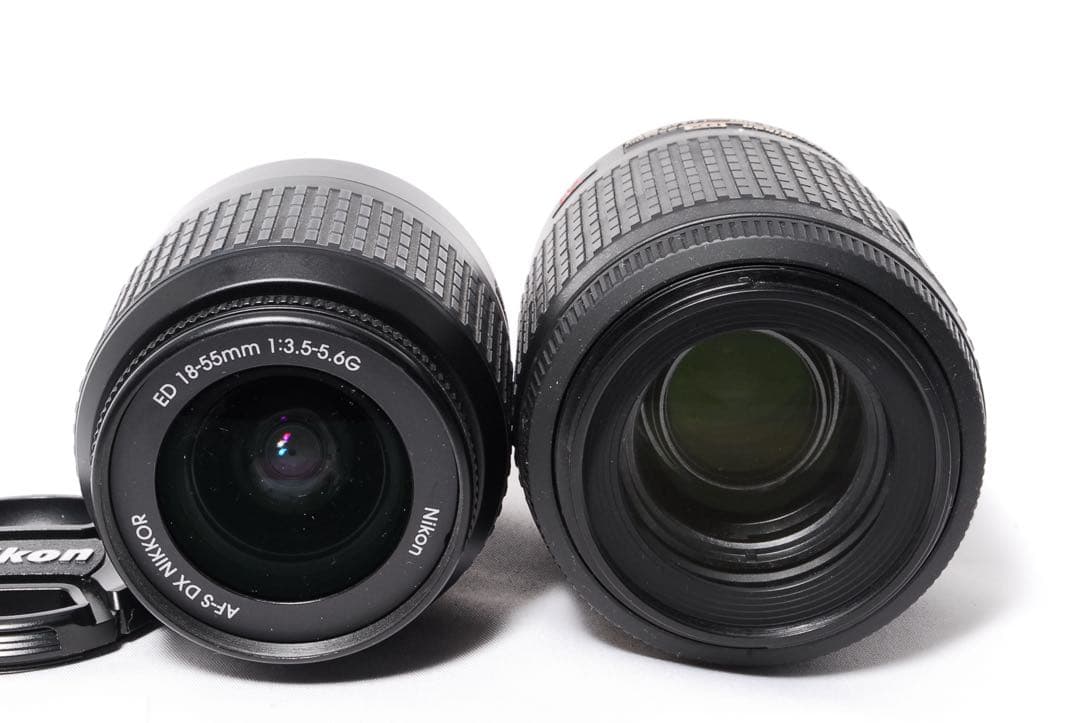 ◆バッグ付き◆Nikon D90◆一眼レフカメラ◆すぐ使える◆標準＆望遠Wレンズ