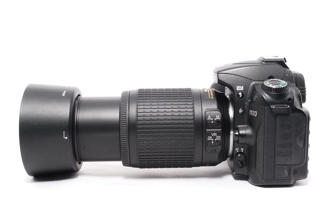 ◆バッグ付き◆Nikon D90◆一眼レフカメラ◆すぐ使える◆標準＆望遠Wレンズ