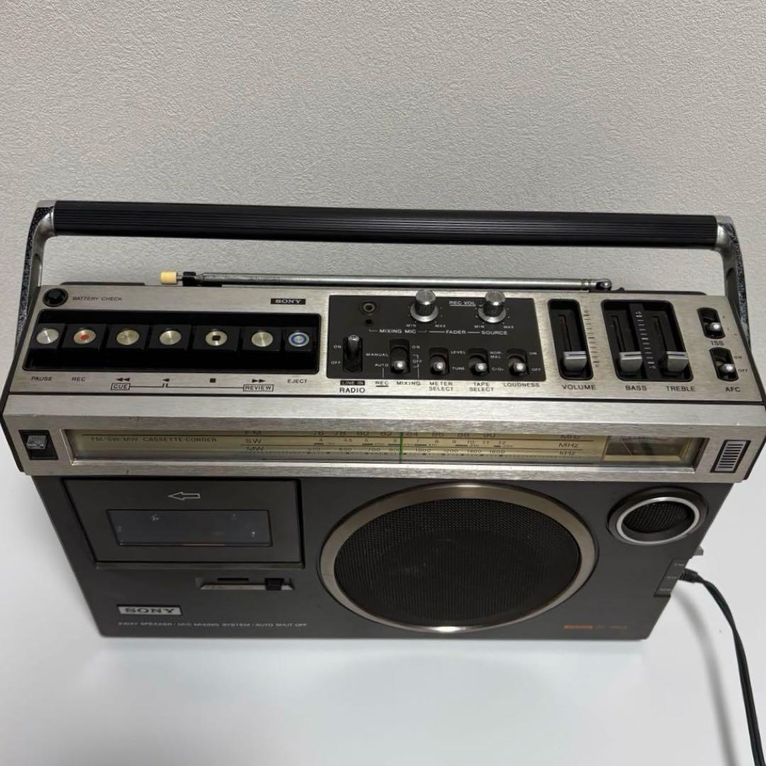 SONY ソニー CF-1980II ラジカセ 当時物