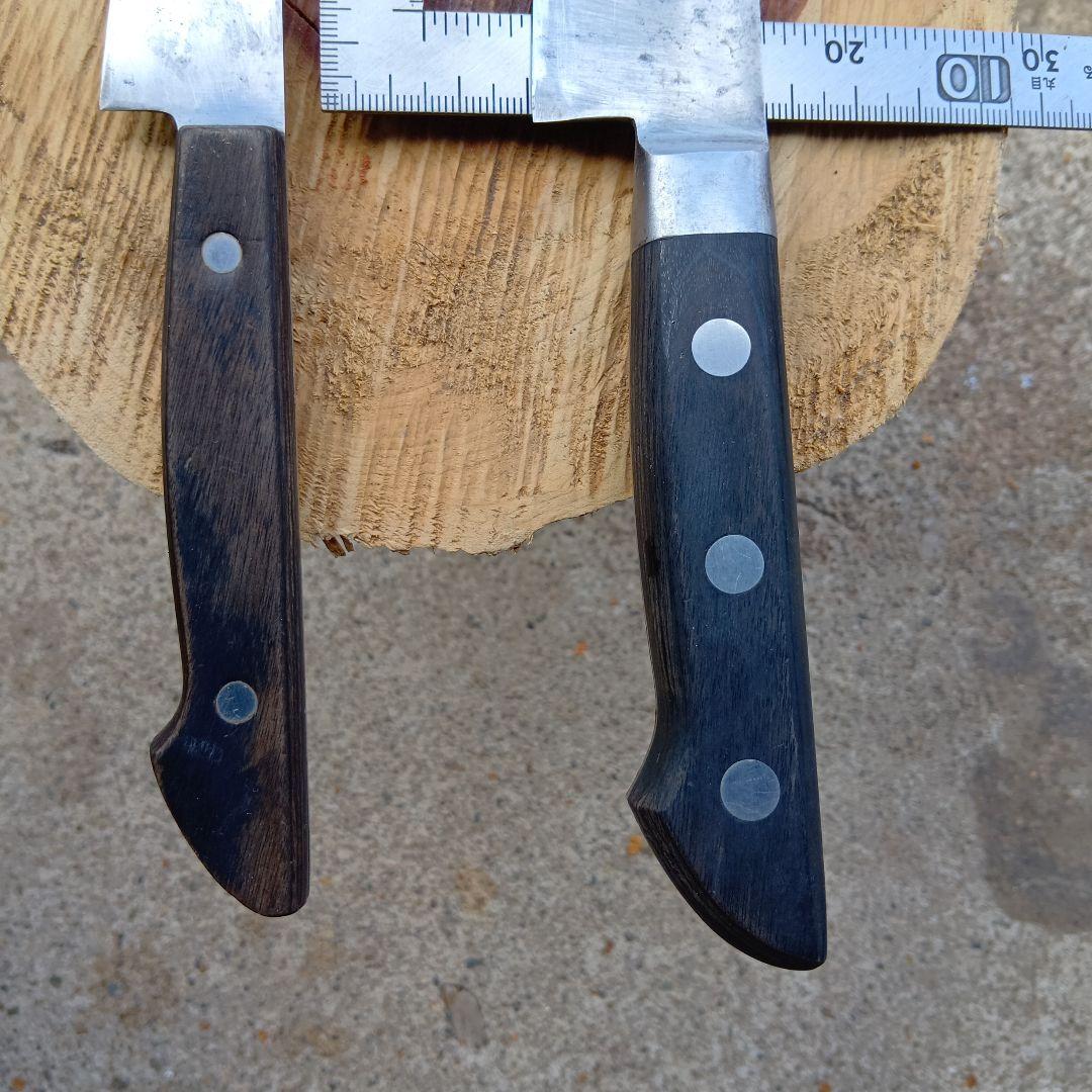 中古包丁　堺孝行　２本　鋼