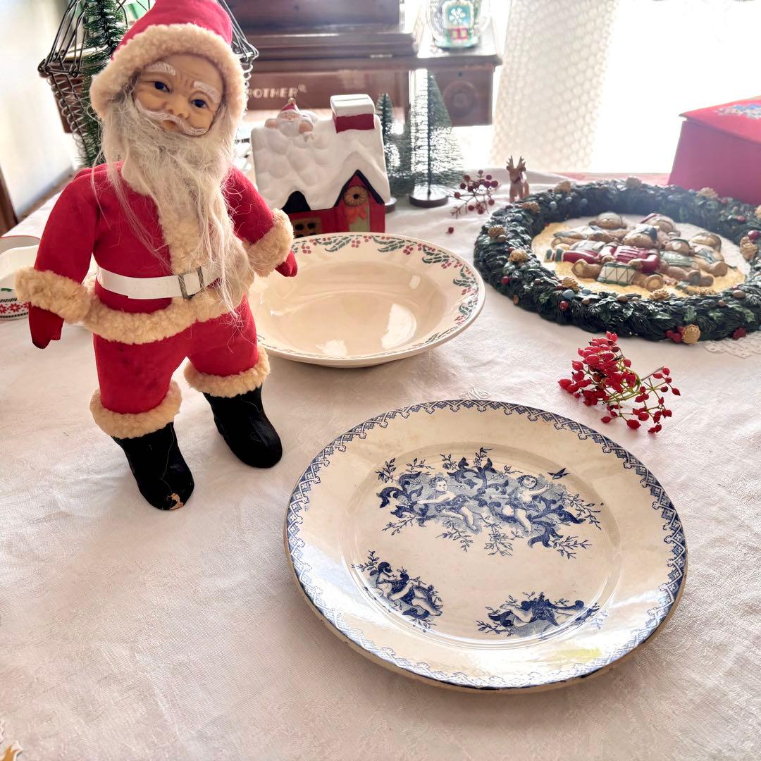 フランスアンティーク˚✧₊ 19世紀❁⃘˚✧ 天使さんたちのプレート♡激レア