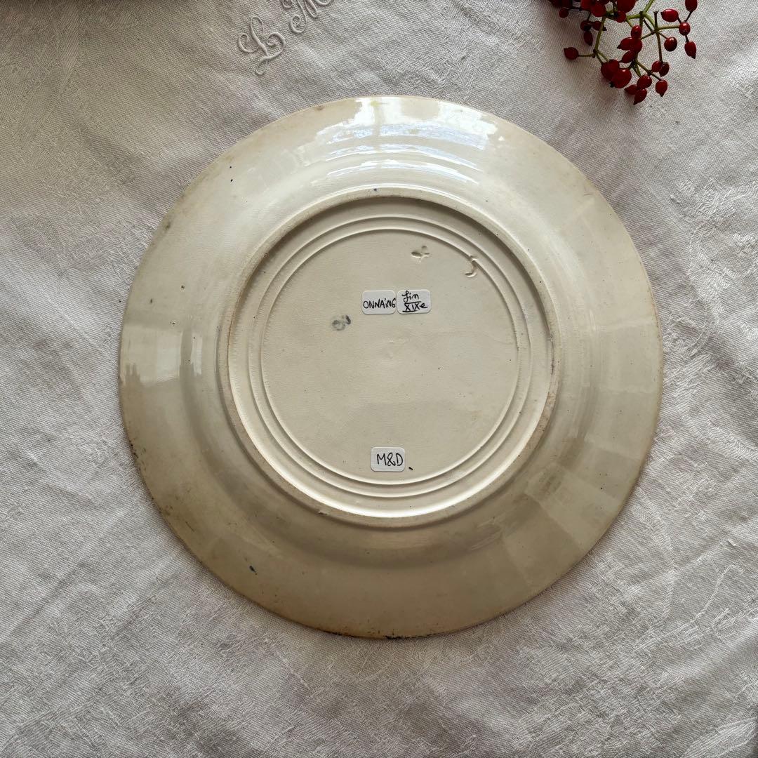 フランスアンティーク˚✧₊ 19世紀❁⃘˚✧ 天使さんたちのプレート♡激レア