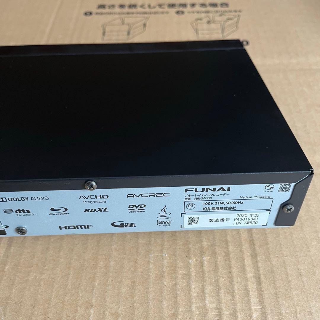 FUNAI フナイ FBR-SW530 ブルーレイレコーダー HDD500GB