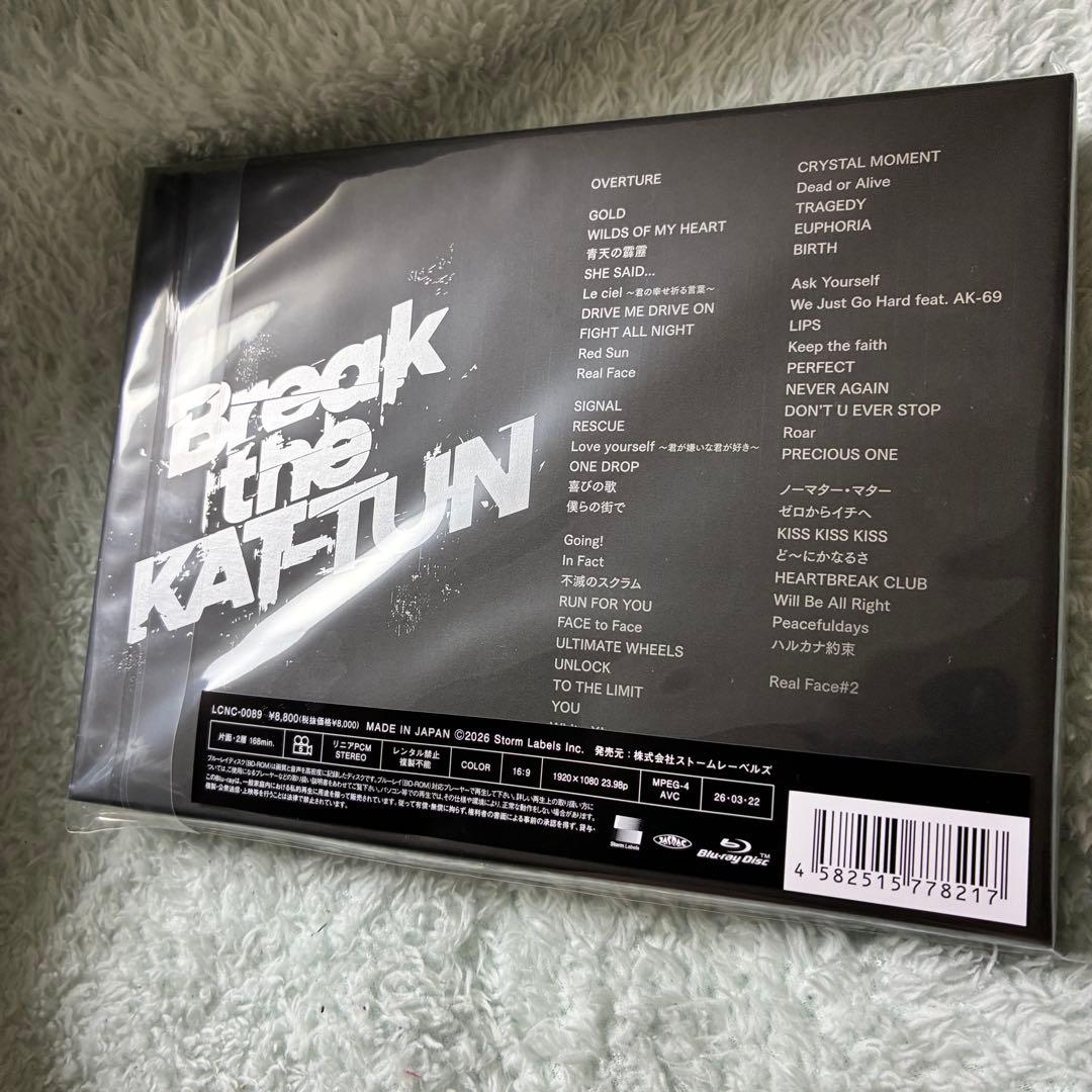 限定値下げ 新品未開封 Break the KAT-TUN Blu-ray