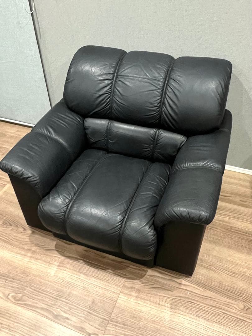 期間限定値下げ！maruni マルニ 本革 1人掛けソファ高級レザー 応接・書斎