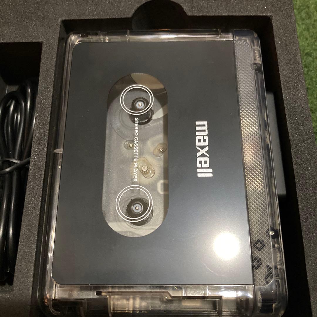 maxell　MXCP-P100　ポータブルカセットプレーヤー