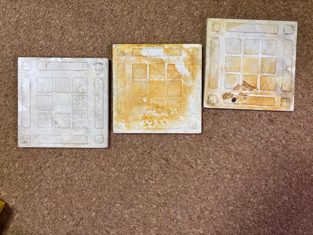 マジョリカタイル　ハンドペイント　鳳凰