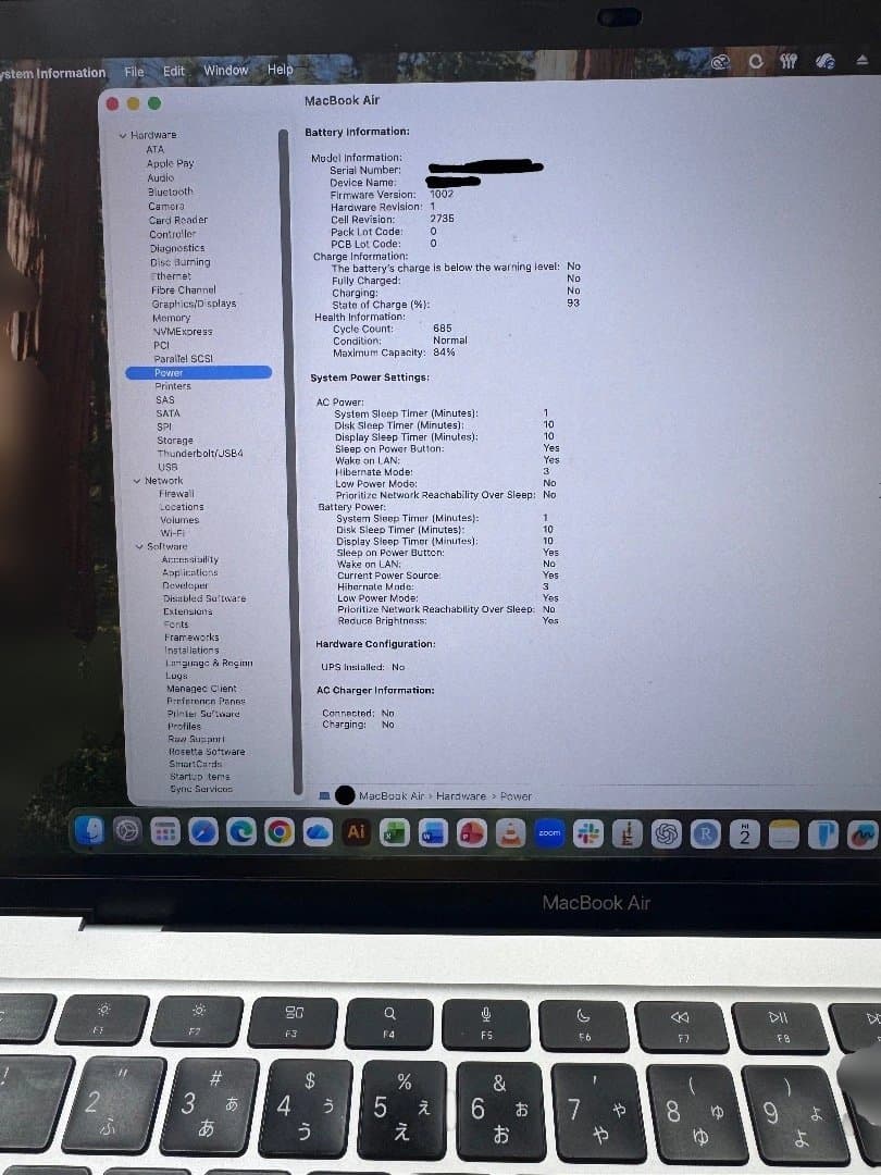 Apple MacBook Air M1 512GB 8GB 13.3インチ