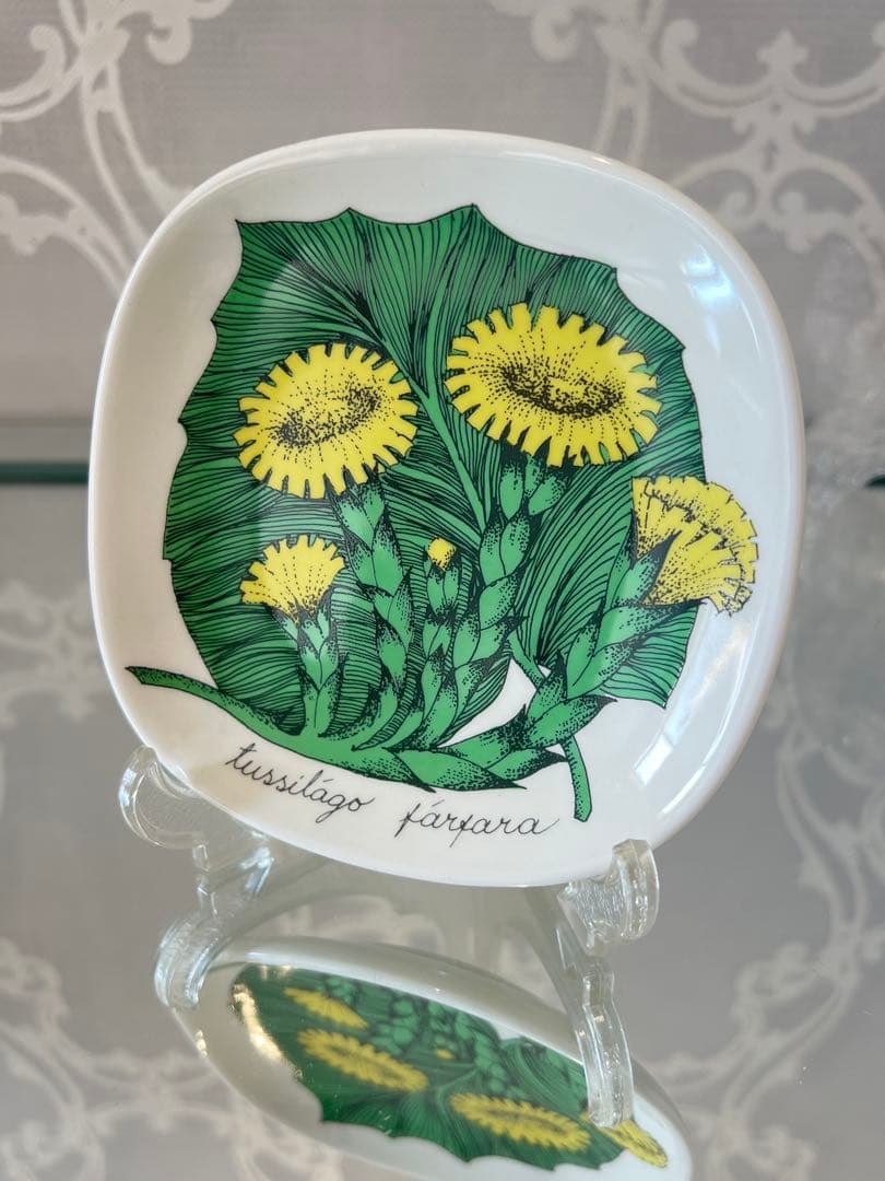 【アラビア　ボタニカ　ミニプレート　フキタンポポ】