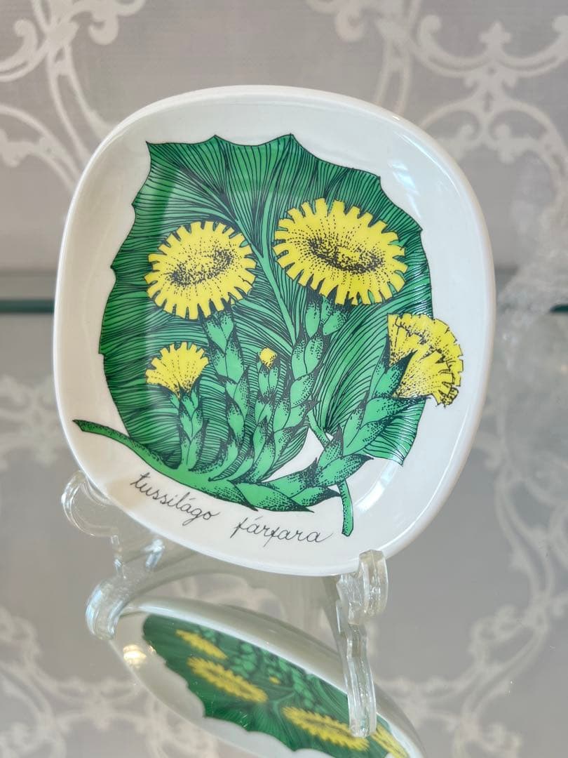 【アラビア　ボタニカ　ミニプレート　フキタンポポ】