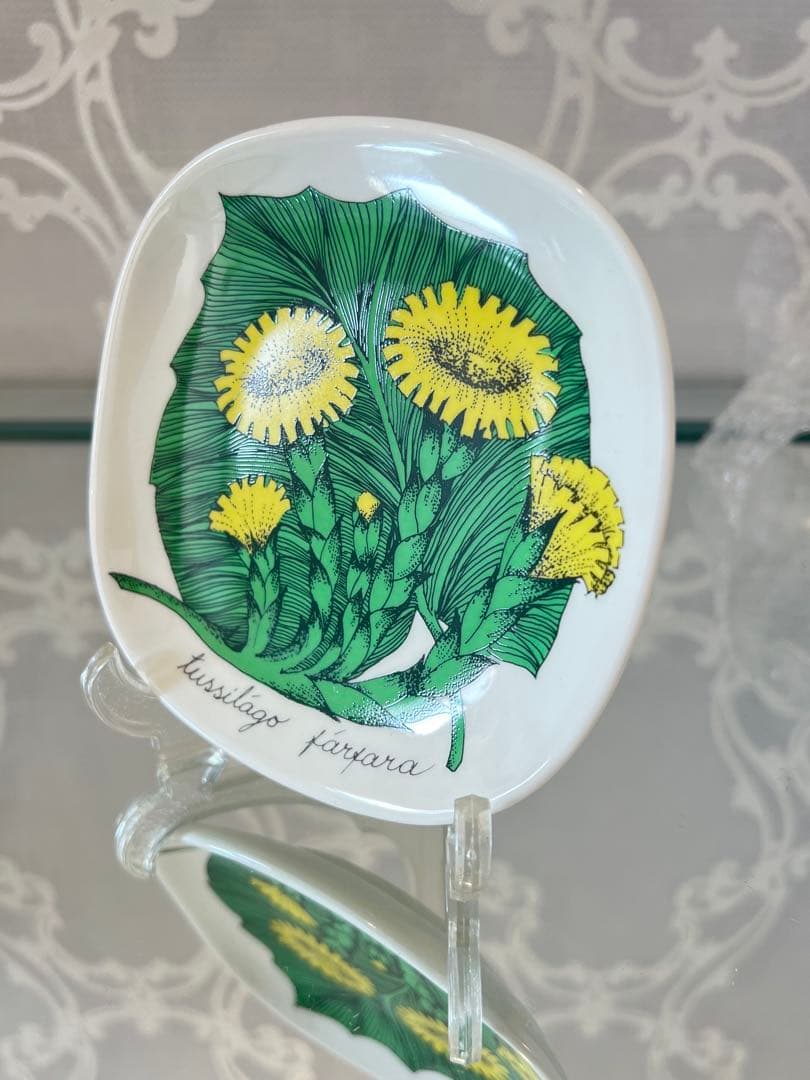 【アラビア　ボタニカ　ミニプレート　フキタンポポ】