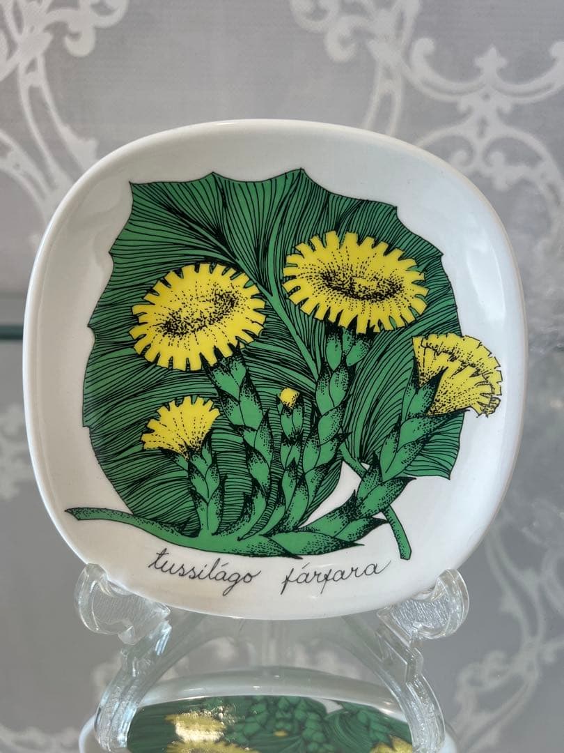 【アラビア　ボタニカ　ミニプレート　フキタンポポ】