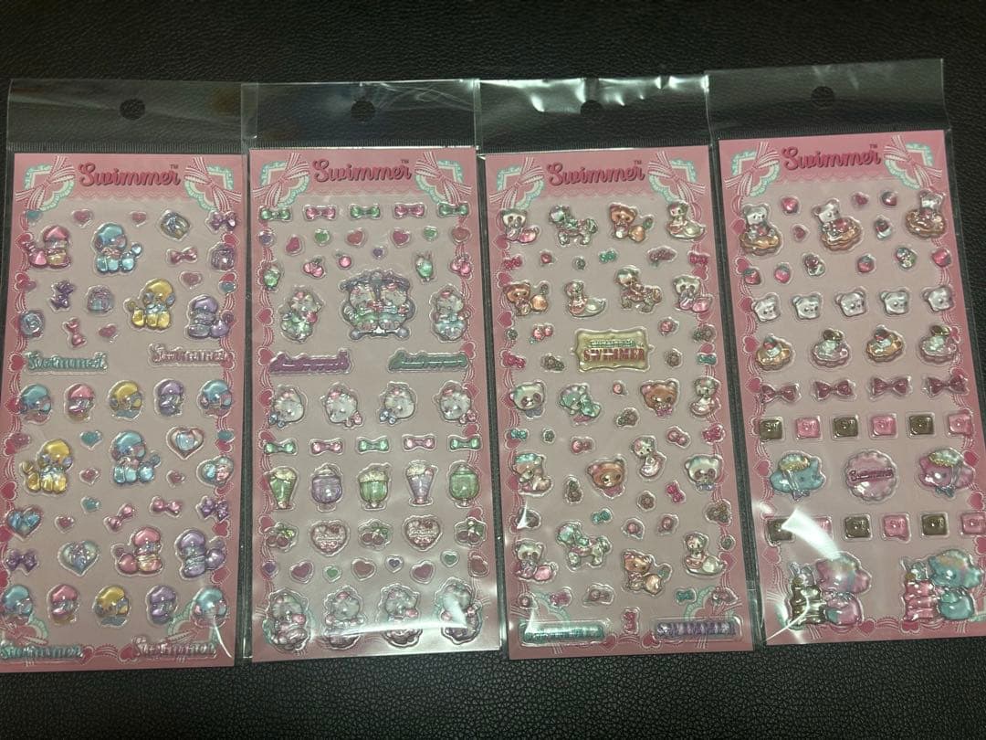 SWIMMER PVC 立体シール　7点セット　正規品