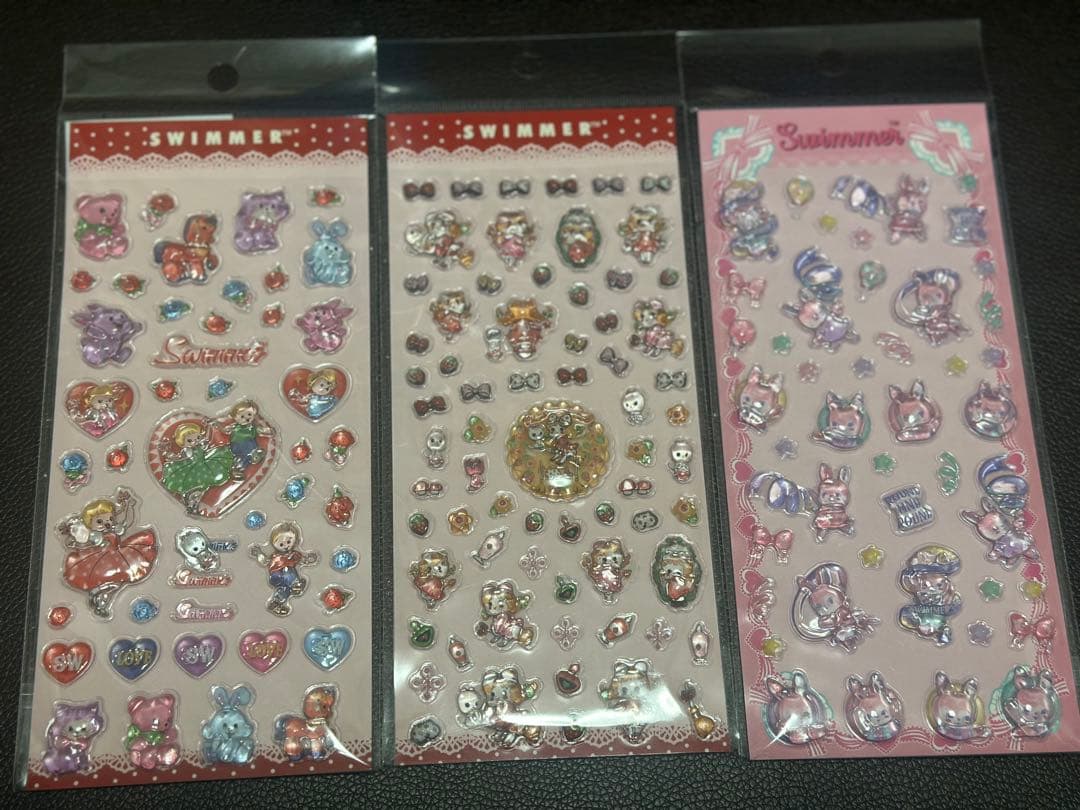 SWIMMER PVC 立体シール　7点セット　正規品