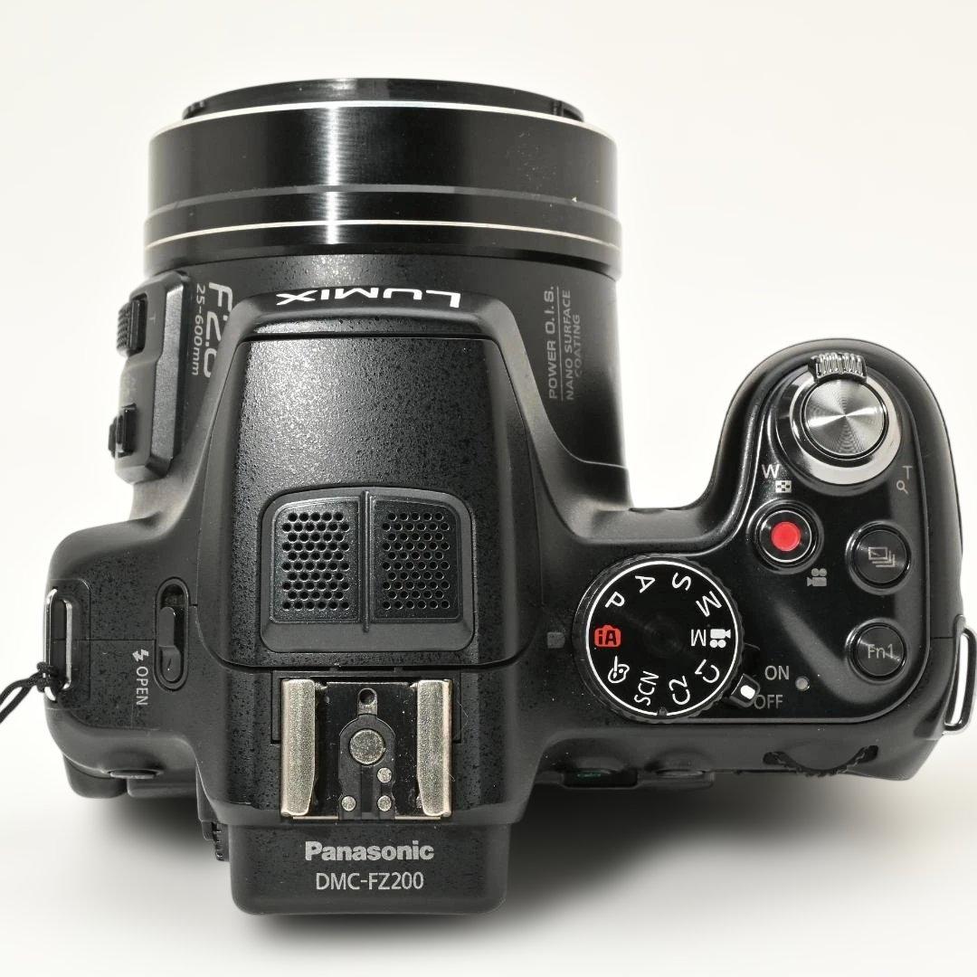 【美品・カメラケース付き】 パナソニック ルミックス DMC-FZ200-K