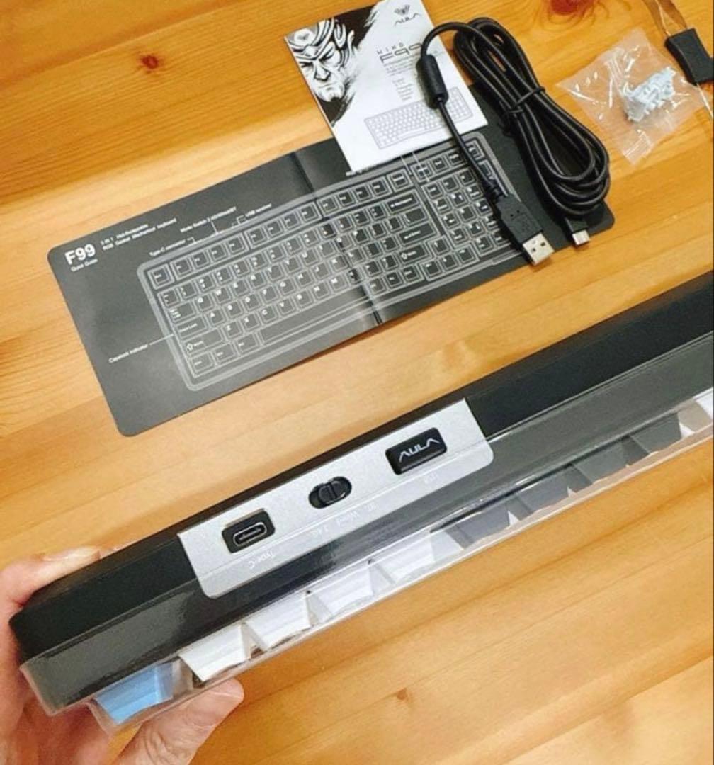 最終値下げ　AULA F99 キーボード　レア　完売品　AULAキーボード