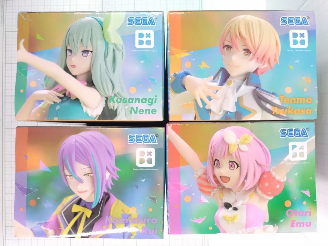 ワンダーランズ×ショウタイム　フィギュア　4種　プロジェクトセカイ