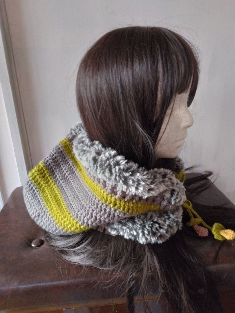 ウサギ耳フード帽子耳取り外し可能ハンドメイド