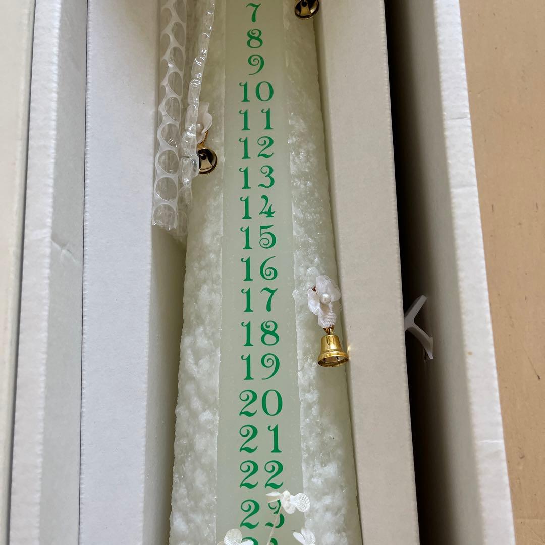 ブライダルキャンドル　結婚式　メモリアル　ホワイト