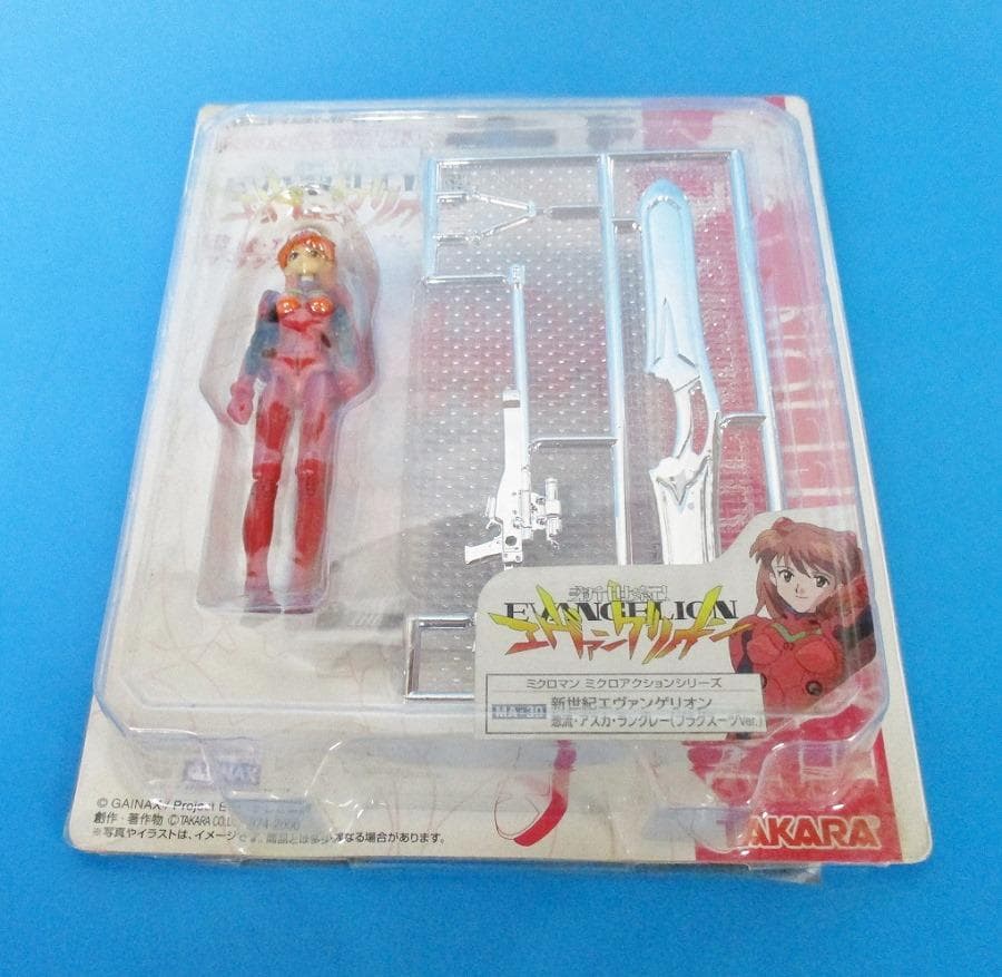 ミクロマン ミクロアクション 綾波レイ 惣流&アスカ・ラングレー