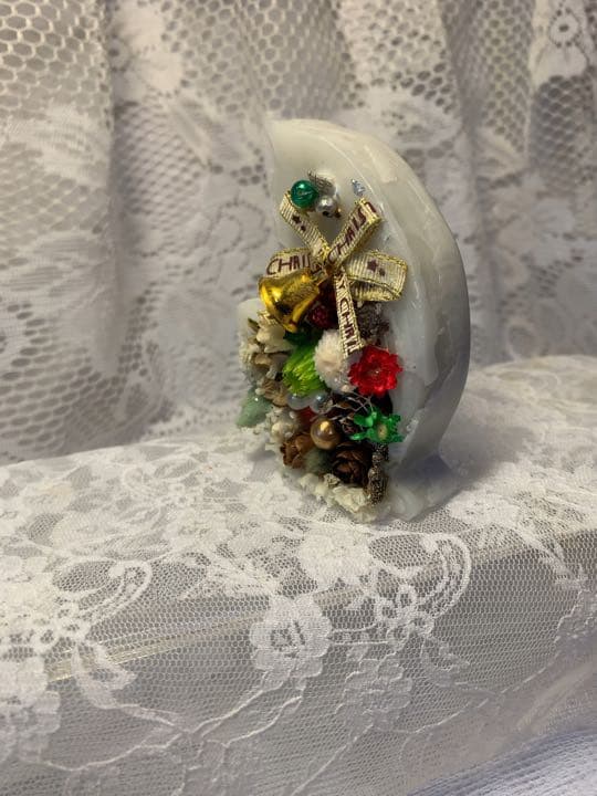 NO.54 クリスマス限定 銀箔入り❤️‼️猫ちゃんキャンドル