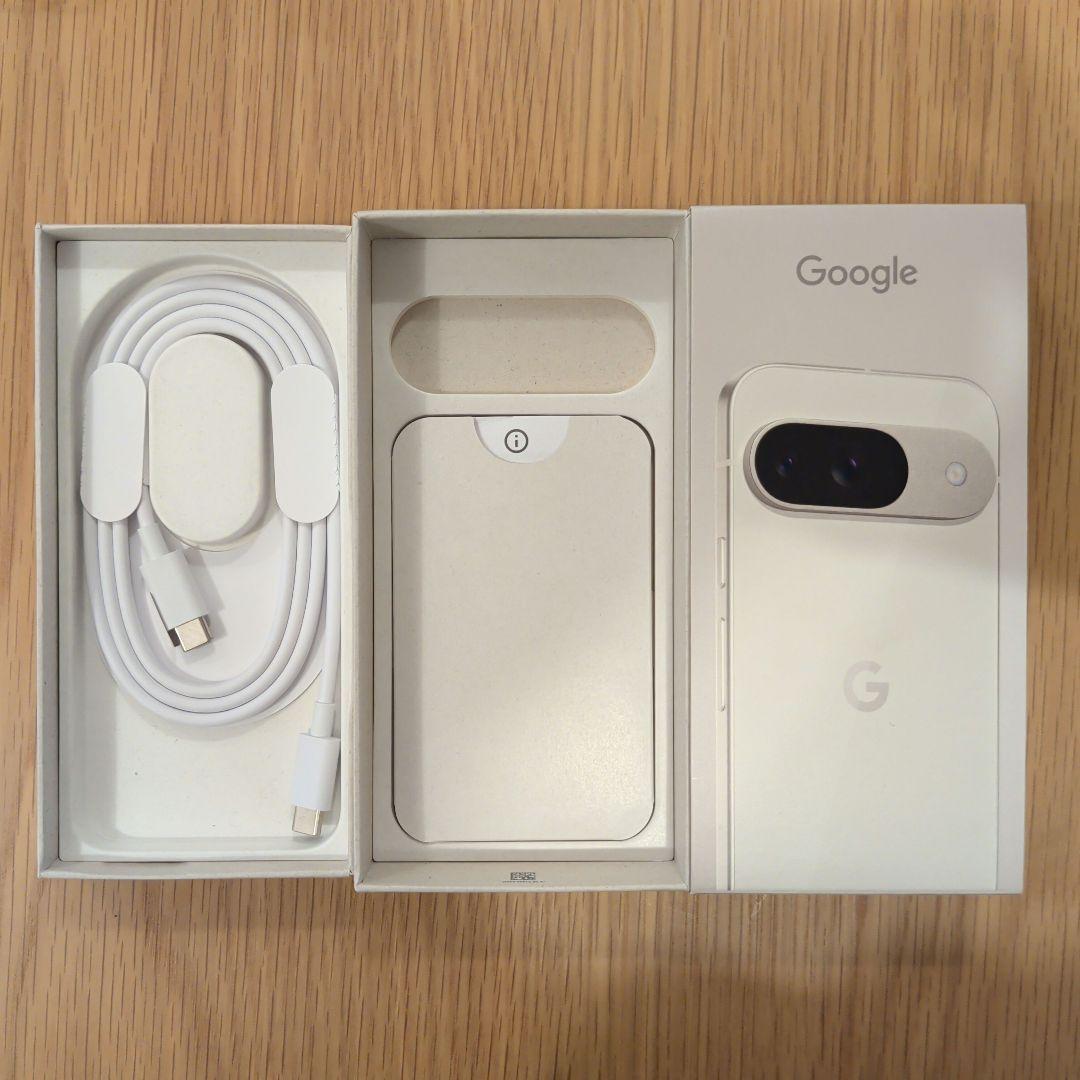 Google Pixel 9 128GB porcelain 箱付き