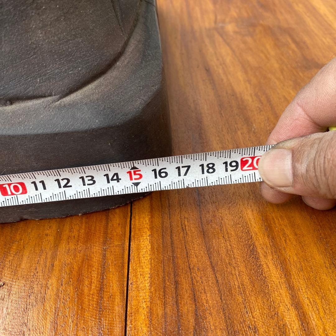 木彫　寿老人　七福神　縁起物　高さ61cm 7.7kg