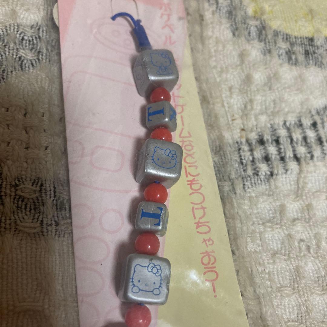 サンリオ　平成レトロ　1999 ストラップ型ホルダー　5コセット