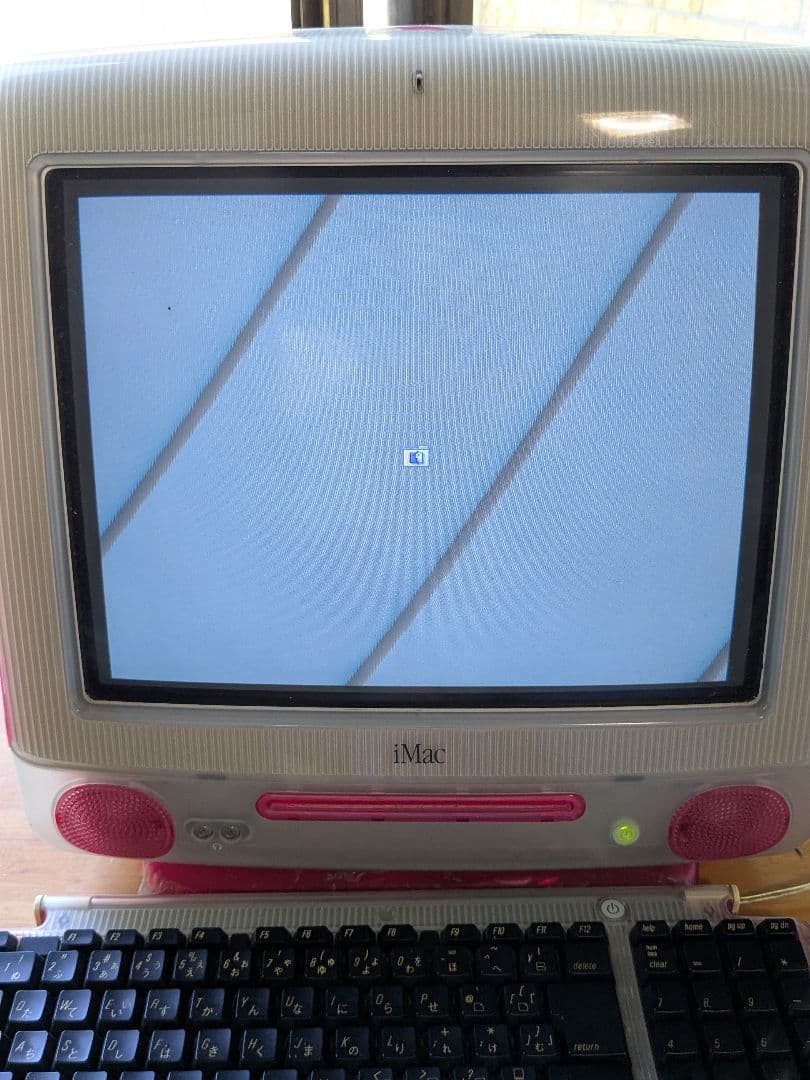 【通電確認済】iMac G3 ストロベリー キーボード 電源コード 3点セット
