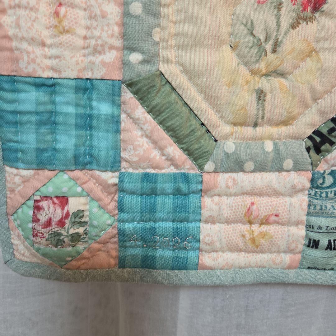 ❣️パッチワークキルト　薔薇　❣️